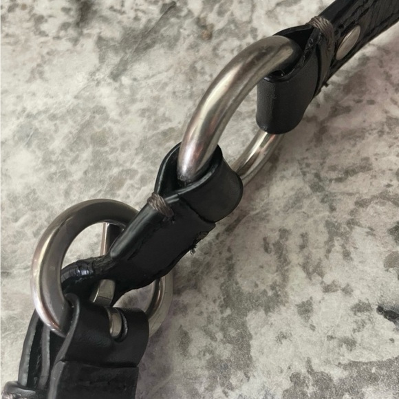 Coach vintage Chelsea black leather pebble single strap shoulder bag - Picture 7 of 12